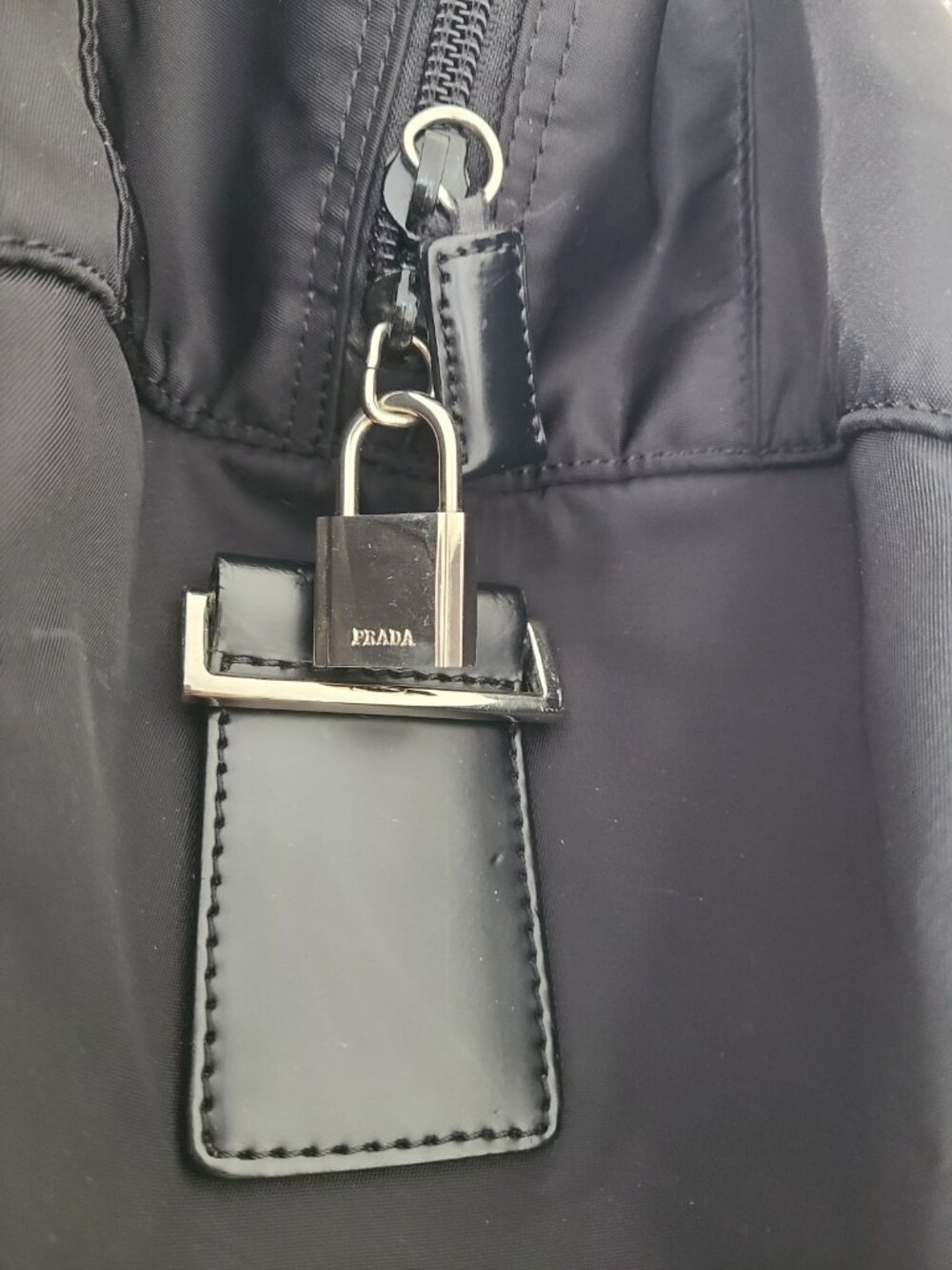 Prada Nylon Travel Duffle Bag Black - Picture 5 of 12
